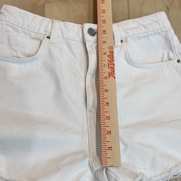 Zara white denim shorts - Picture 6 of 12